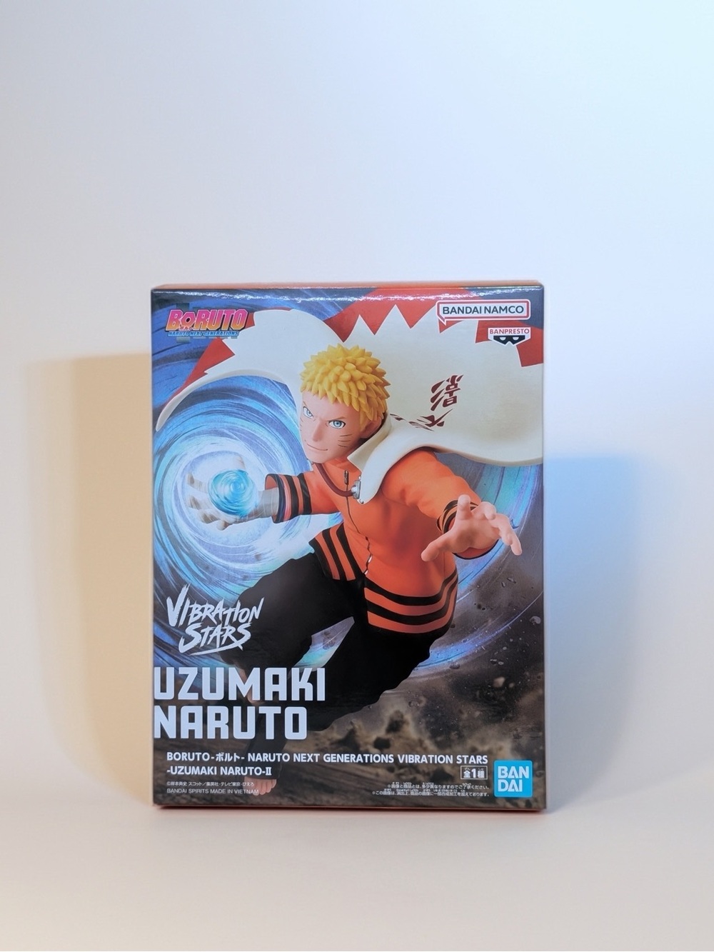 Uzumaki Naruto Vibration Stars Figure - Orange Jacket